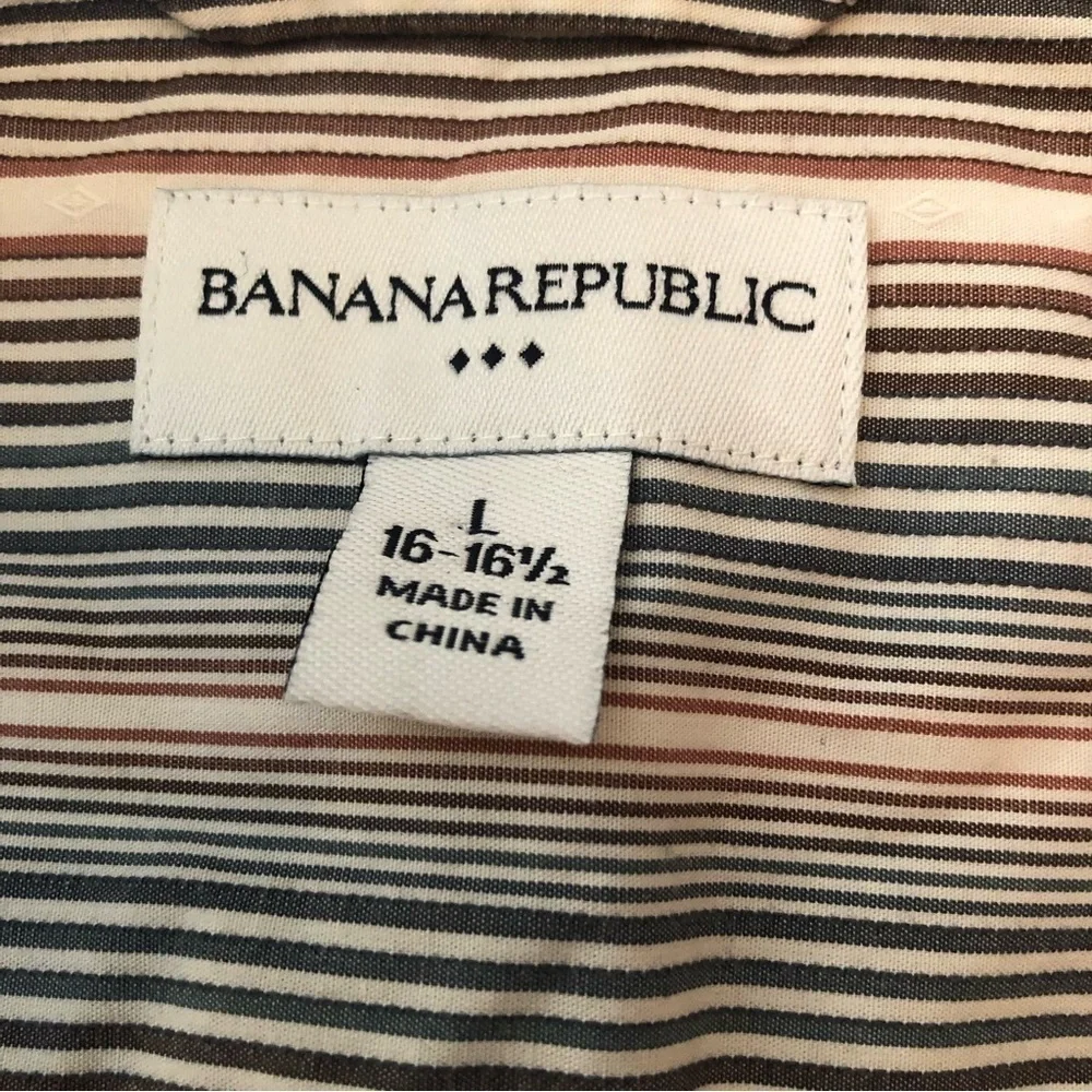 Banana Republic button up shirt size L